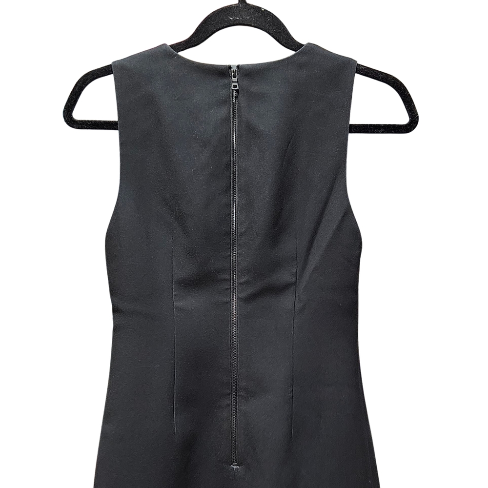 Alice + Olivia The Beatles Clyde Mini Dress Fab Four Black 0, 2 NWT - Picture 5 of 6